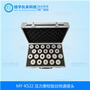壓力表校驗(yàn)臺快速接頭